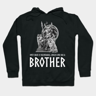 Viking Brother Scandinavian Mythology Norse God Odin Hoodie